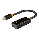 Αντάπτορας mini DisplayPort Cabletime σε HDMI CT-AV589-02G4K, 4K/30Hz, Μαύρος