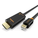 Καλώδιο mini DisplayPort Cabletime σε HDMI CT-AV588-03G, 1080p/60Hz, 1.8m, Μαύρο