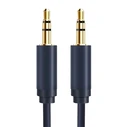 Καλώδιο Ήχου Cabletime 3.5mm CT-Av301-H11G, Gold Plated, 1M, Μπλε