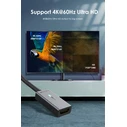 Cabletime Μετατροπέας DisplayPort male σε HDMI female Γκρι 1τμχ CT-AV589-P02G4K60