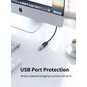 Cabletime USB 2.0 Cable USB-A male - USB-A female Μαύρο 1.5m CT-AMAF2.0-PB1.5