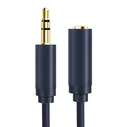 Cabletime Καλώδιο Ήχου 3.5mm male - 3.5mm female Μπλε 15m με Επίχρυσους Ακροδέκτες CT-AV302-H11G