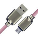 Cabletime Regular USB 2.0 to micro USB Cable Ροζ 1m CT-PE32-ZFMC 1τμχ