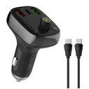 Ldnio Fm Transmitter & Φορτιστής C704q Usb-c/2x Usb 36w Bluetooth Μαύρο 5210131159965