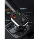 Ldnio Fm Transmitter & Φορτιστής C704q Usb-c/2x Usb 36w Bluetooth Μαύρο 5210131159965