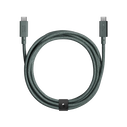 Cable Native Union Belt Cable Pro 240W USB-C / USB-C 2.4m (slate green)