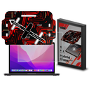 Hybrid glass GrizzGlass HybridGlass Easy for Apple MacBook Pro 13" 2022