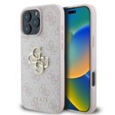 Case Guess GUHCP16L4GMGPI Apple iPhone 16 Pro hardcase 4G Big Logo pink