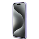 Case Karl Lagerfeld KLHMP15SSCMKCRHU Apple iPhone 15 hardcase Silicone Karl&Choupette Heads Ring MagSafe purple