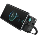 USAMS Power Bank + retractable USB-C cable 10000 mAh PD 20W Fast Charge XY Series purple
