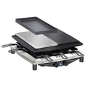 Steba RC 4 Plus Deluxe Chrome Raclette Grill 1450W — 8 Pans