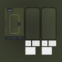 Hofi Glass Pro+ Apple iPhone 15 / 16 Black [2 PACK]