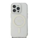 Guess GUHMP16LHFGERET Apple iPhone 16 Pro hardcase IML Glitter Circle MagSafe clear