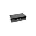 Eaton 2-θυρών DisplayPort KVM Switch 4K 60 Hz με ήχο, καλώδια και κοινή χρήση περιφερειακών USB