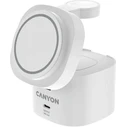 Canyon 4-in-1 30W Wireless Charging Station with 1m Cable, White