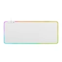 Deltaco Gaming Μαξιλάρι Ποντικιού USB RGB (λευκό) - GAM-079-W