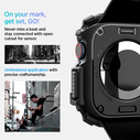 Case Spigen Rugged Armor Apple Watch 10 / 11 42mm Matte Black