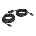 Καλώδιο USB DeLock - USB Typ B to USB - 11 m