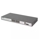 Network Switch Digitus fast Ethernet PoE 16-port + 2 Combo