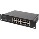Network Switch Digitus DN-8011516 ports - unmanaged - rack mountable