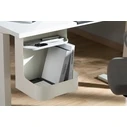 Organizer Digitus - for under the table - white, mat