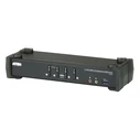 KVM Switch Aten CS1924 - /Audio-/USB-Switch - 4 ports