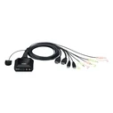 KVM & Data Switch Aten CS22H - /Audio-/USB - 2 ports