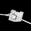 Αντάπτορας Δικτύου Logilink m.Cat.6A-coupling,2xRJ45-socket