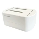 Docking Station Σκληρών Δίσκων LC-Power USB 3.2 2,5"/3,5" SATA/SSD (White)