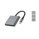 Docking Station Conceptronic USB-C ->HDMI,USB3.0,PD 0.25m(Grey)