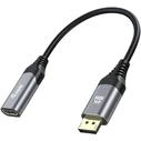 Καλώδιo DisplayPort Equip->HDMI 1.4 St/Bu 8K/60Hz gray (0,15m)