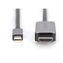 Καλώδιο DisplayPort Digitus mini DP->HDMI M/M 8K 1.0m
