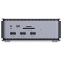 Docking Station Lindy Displayport/HDMI(Grey)