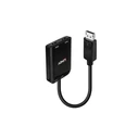 KVM Switch Lindy DisplayPort to 2 Port HDMI MST