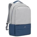 Τσάντα Laptop Riva Prater 17.3" gray/d.blue 7567(Multicolor)