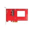 Κάρτα Δικτύου Delock Riser x4 -> U.2 SFF-8639 PCIe 4.0