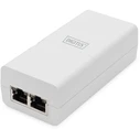 PoE Injektor Digitus Gigabit Ethernet 802.3at 30W White