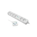 Πολύπριζο Logilink 6-fach,6xCEE 7/3,m.with foot switch,1,5