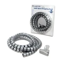Σπιράλ Καλωδίων Logilink spiral cable hose gray 2.5m