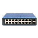 Network Switch Digitus Ind. 16-Port Gigabit Unmanaged blue