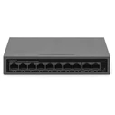 Network Switch Digitus 8+2Port 10/100 30W FE PoE Unmanaged schwa
