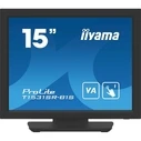 Monitor 15" Iiyama 38.0cm T1532MSC-B1S 4:3 M-Touch HDMI+DP TN