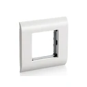 Πρίζα Δικτύου Equip box Frontplatte French Modular 45x45 RAL9010 polybag(White)