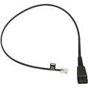 Καλώδιο Τηλεφωνικό Jabra QD -> RJ10 0,5m glatt (Snom 320,360,370)
