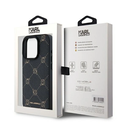 Karl Lagerfeld KLHMP15XPGKHPHK Apple iPhone 15 Pro Max Magsafe Karl Head black