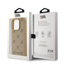 Karl Lagerfeld KLHMP15XPGKHPHE Apple iPhone 15 Pro Max MagSafe Karl Heads beige