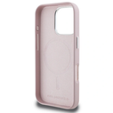 Karl Lagerfeld KLHMP16LPGMSRPP Apple iPhone 16 Pro hardcase FW Metal Plate MagSafe pink