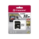 Κάρτα Μνήμης microSDHC 32GB Transcend Class 10 MLC High Endurance