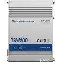 Network Switch Teltonika PoE+ Switch 8 10/100/1000, 2 SFP ports