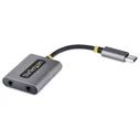 Αντάπτορας USB StarTech USB-C Audio Splitter 2x AUX 3.5mm